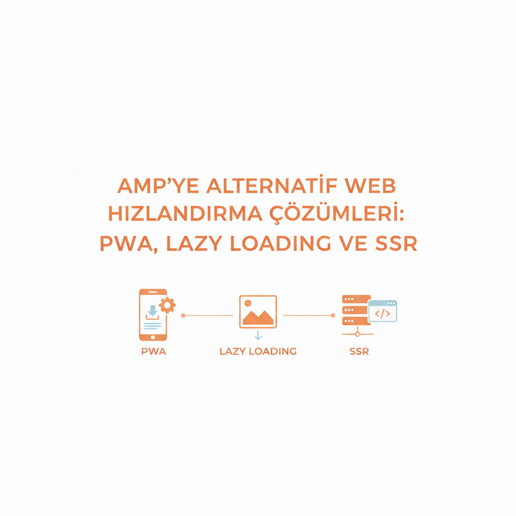 AMP’ye Alternatif Web Hızlandırma Çözümleri: PWA, Lazy Loading ve SSR